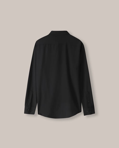 Camisa Fit Slim Negra